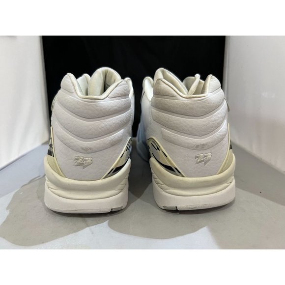 Jordan 8 Retro Low White Metallic Silver - 306157 101 Men's size 12.5 - Picture 6 of 9